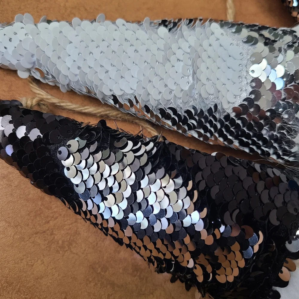 Plush Sequin Gnome Garland